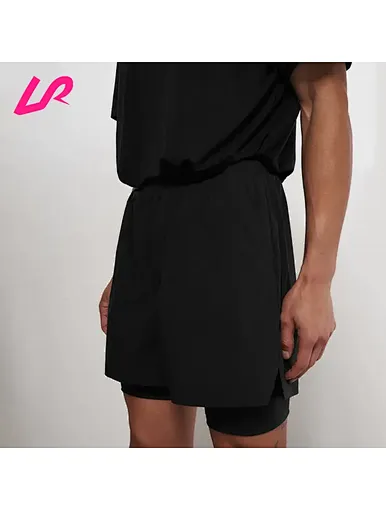 Introducing our 2 in 1 running shorts mens the ultimate fusion of style and comfort. Perfect for workouts or daily wear - shop now!